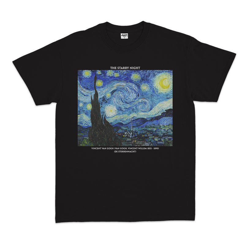 Starry Night Van Gogh tee