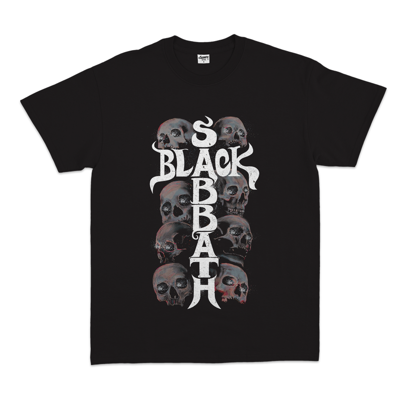 Black Sabbath Skulls tee