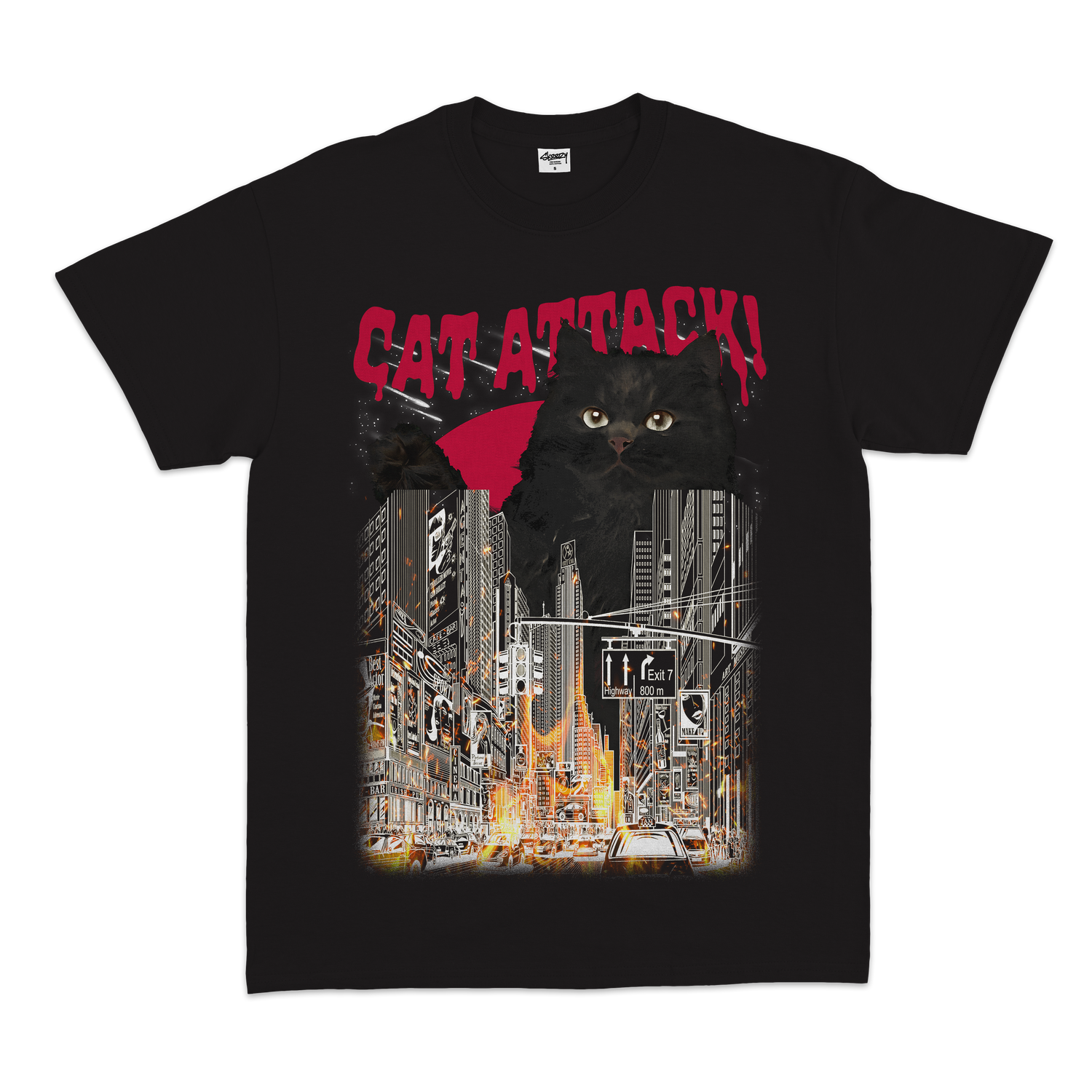 Cat Attack Tee
