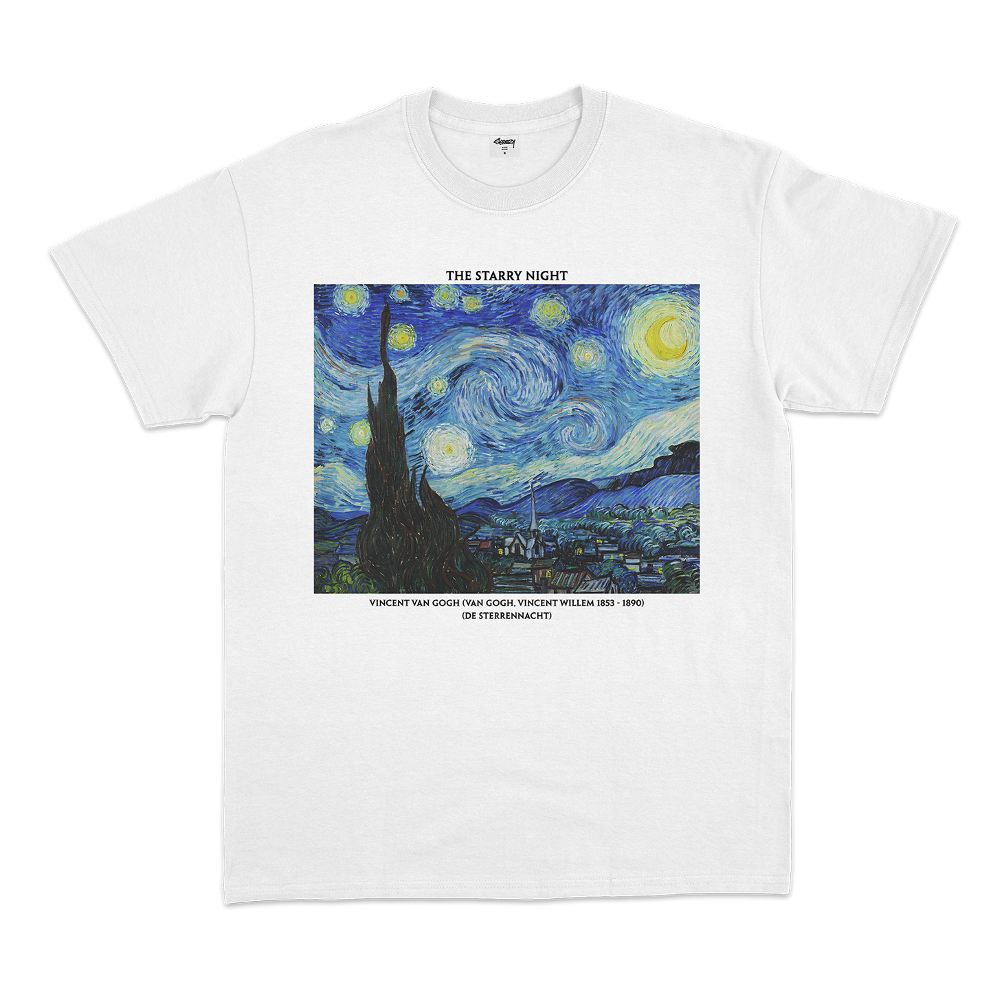 Starry Night Van Gogh tee